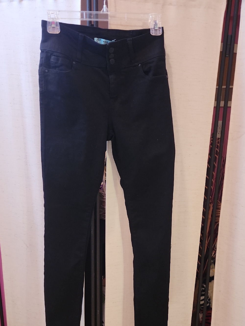 Wax Jean Women’s Black Skinny Jeans